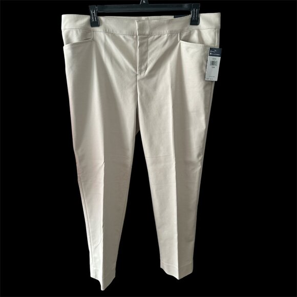 Chaps Women’s 16W Slimming Fit Perfectly Polished Pants NWT $65 MSRP - Picture 1 of 8
